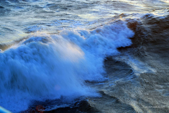 Ocean Spray photograph by Adam Abraham Movement and Freedom Liberate Water's Light